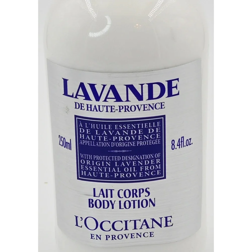 L'Occitane Discontinued Lavender Milk Moisturizing Body Lotion 250ML 8.4fl oz
